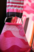 Messenger Bag stitches and hardware Stitches